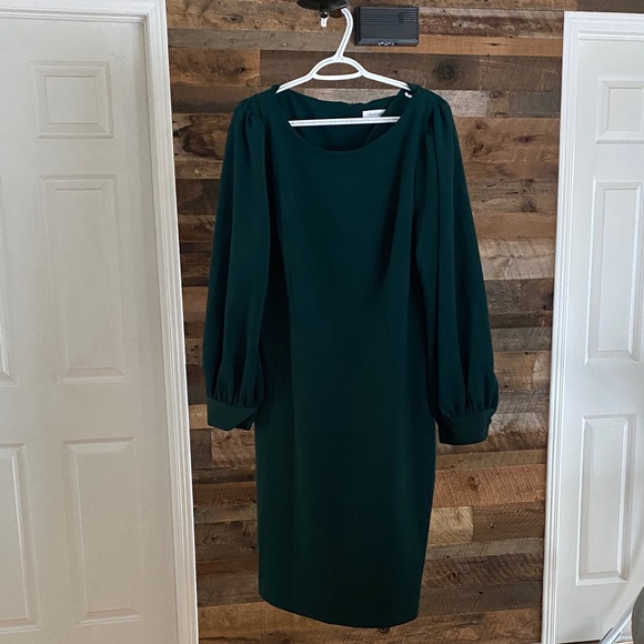 Calvin Klein Elegant Green Dress - Picture 1 of 4